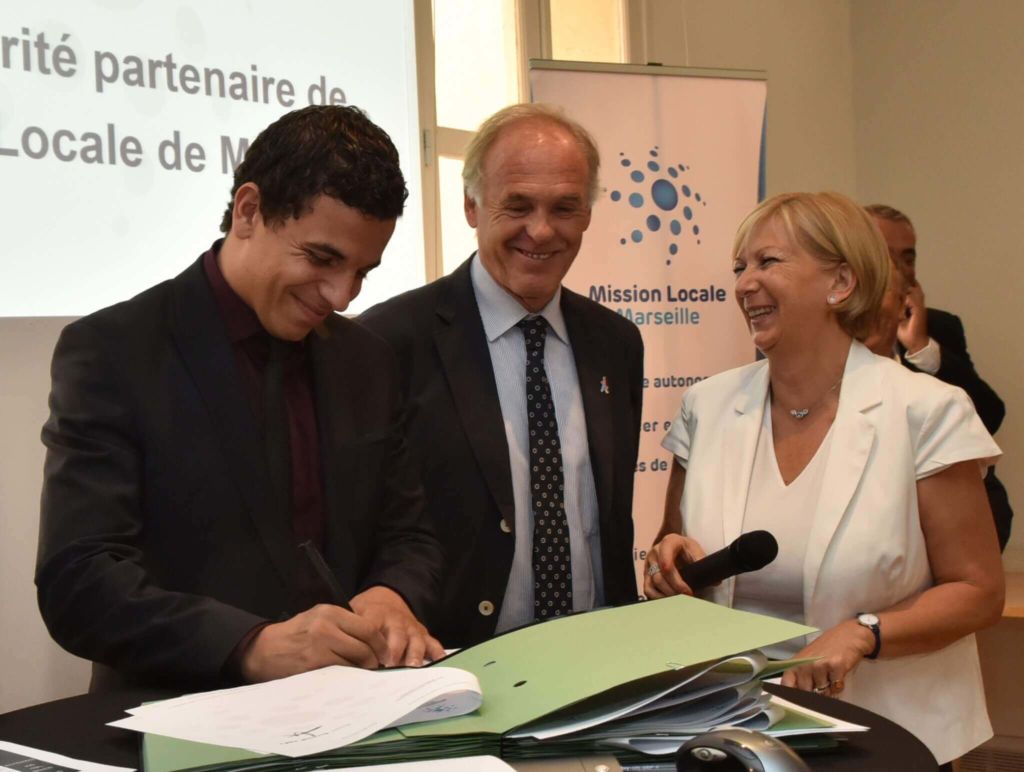 bsl securite signe un partenariat avec la mission locale de marseille