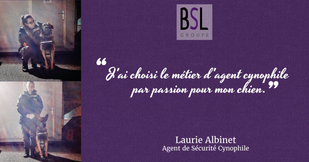 journee de la femme agent de securite cynophile laurie albinet