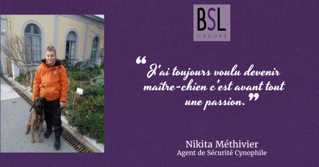 journee de la femme agent de securite cynophile nikita methivier