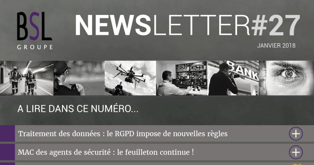groupe bsl securite newsletter
