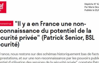 groupe bsl securite depeche AEF