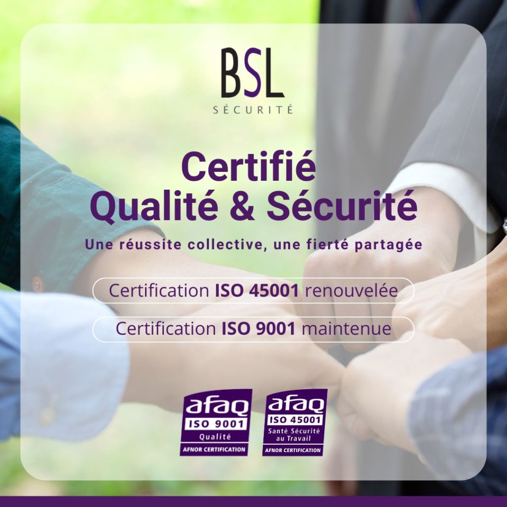 Certification ISO