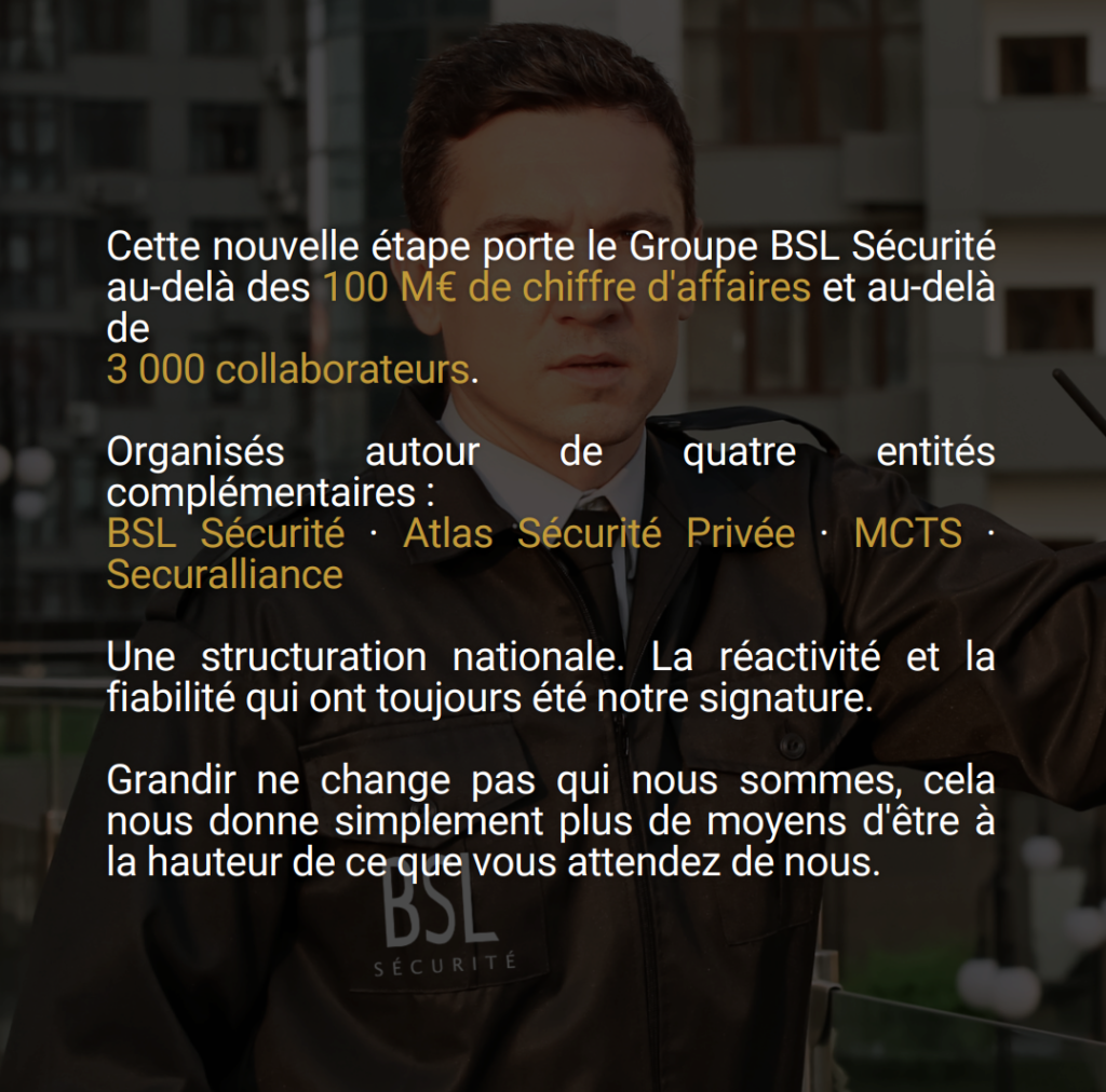BSL continue de progresser