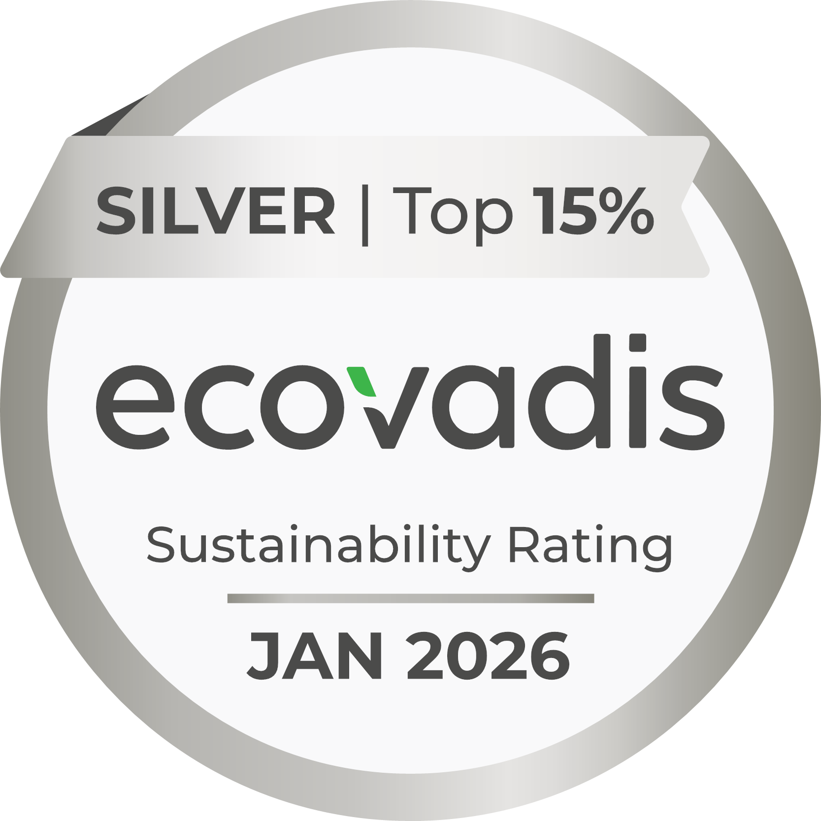 Médaille ECOVADIS 2026